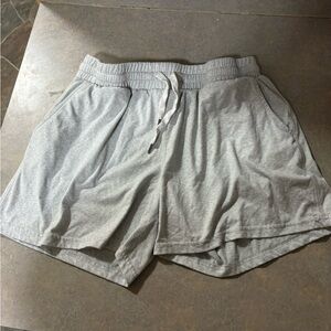Gray Casual Shorts